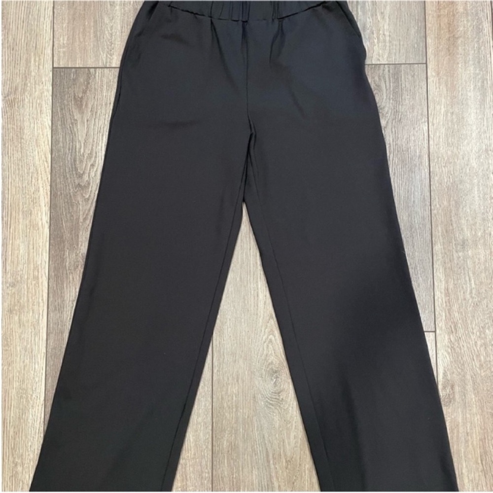 Joie by Revolve Women’s Elegant Wide Leg Black Dress Casual Pants S